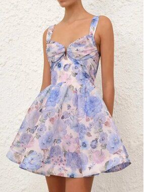 Zimmermann Rebellion Drape Mini Dress